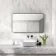 Essence Black Framed Rectangular Bathroom Mirror 600x1000mm