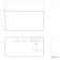 Essence Black Framed Rectangular Bathroom Mirror 600x1200mm