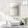 Essence Brushed Brass Rectangular Bathroom Mirror 600x400mm