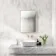 Essence Brushed Brass Rectangular Bathroom Mirror 700x500mm