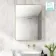 Essence Brushed Brass Rectangular Bathroom Mirror 800x600mm