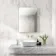Essence Brushed Brass Rectangular Bathroom Mirror 800x600mm