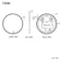 Grace Round Illuminated LED Mirror 600mm