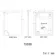 Mila Black Framed Backlit llluminated LED Mirror 800x600mm
