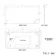 Mila Black Framed Backlit llluminated LED Mirror 600x1200mm