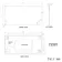 Mila Brushed Brass Backlit llluminated LED Mirror 600x1200mm