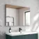 Esme Matt Black Recessed Mirror Cabinet 700x1000mm