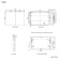 Esme Matt Black Recessed Mirror Cabinet 700x1000mm