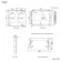 Esme Matt Black Illuminated LED Recessed Mirror Cabinet 700x800mm