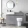 Foster Stone Grey Back To Wall Toilet Unit 600mm