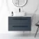 Matt Black Handle for Elba Wall Hung Drawer Vanity 800mm