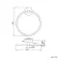 Sofia Brushed Brass Towel Ring