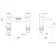 Eden Matt Black Waterfall Basin & Bath Mixer Tap Set