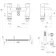 Eden Matt Black Waterfall Basin & Shower Bath Mixer Tap Set