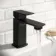 Mersey Matt Black Basin & Bath Mixer Tap Set