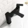 Mersey Matt Black Basin & Bath Mixer Tap Set