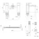 Mersey Matt Black Basin & Shower Bath Mixer Tap Set