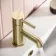Trent Brushed Brass Basin & Shower Bath Mixer Tap Set