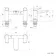 Aire Brushed Brass Basin & Bath Mixer Tap Set