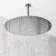 Ballina Premium Ceiling Chrome Round Thermostatic Set - 400mm Head, Hand Shower & Jets