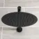 Ballina Premium Matt Black Round Thermostatic Shower Set - 200mm Head