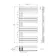 Seville Electric Anthracite Designer Flat Panel Heated Towel Rail 1200x600mm
