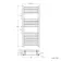 Barcelona Electric Inky Blue Straight Heated Towel Rail 1200x500mm