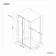 Hamburg Easy Clean 8mm Sliding Shower Enclosure 1000x760mm - Easy Fix Feature