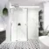 Vienna Easy Clean 8mm Hinged Shower Enclosure 1000x800mm