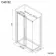 Oslo Matt Black Premium Easy Clean 8mm Sliding Shower Enclosure 1000x800mm