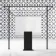 Munich Matt Black Grid 8mm Walk Through Wet Room Shower Glass Panel 1400mm