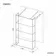 Munich Matt Black Grid 8mm Walk Through Wet Room Shower Glass Panel 1400mm & 250mm Return Panel