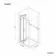 London 6mm Bifold Shower Enclosure 900x700mm