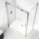 Hamburg Easy Clean 8mm Sliding Shower Enclosure 1100x760mm - Easy Fix Feature