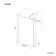 Munich Matt Black Framed 8mm Wet Room Shower Glass 1000mm & 250mm Pivotal Return Panel