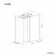 Munich Matt Black Framed 8mm Walk In Shower Enclosure 1000mm & 700mm Glass with Pivotal Return Panel