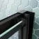 London Matt Black Grid 6mm Bifold Shower Enclosure 700x700mm