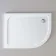 London Offset Quadrant Stone Shower Tray 1200x900mm - Right Handed & Riser Kit