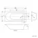 Stafford 1400x700 Round Single Ended Bath