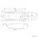 Hereford 1700x700 Square Single Ended Bath
