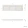 Traditional Cotton White Wooden Bath Panel Pack 1700x680mm
