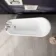 Highbury 1550mm Roll Top Slipper Bath - Chrome Ball Feet