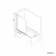 Abingdon 1500 Roll Top Shower Bath - White Ball Feet & 6mm Easy Clean Screen
