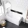 Stafford 1600x700 Round Shower Bath & 6mm Easy Clean Screen