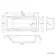 Hereford 1800x800 Square Shower Bath & 6mm Easy Clean Screen with Rail