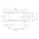 Hereford 1800x800 Square Shower Bath & 6mm Easy Clean Matt Black Grid Bath Screen