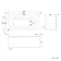 Oakham 1700 Space Saving Shower Bath & 6mm Easy Clean Screen- Right Handed