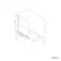 Oakham 1700 Space Saving Shower Bath & 6mm Easy Clean Screen with Rail - Left Handed