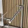 L Shaped 1500 Shower Bath & 6mm Easy Clean Screen with Rail - Right Handed