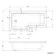 L Shaped 1600 Shower Bath with Front Panel & 6mm Easy Clean Screen with Rail - Left Handed